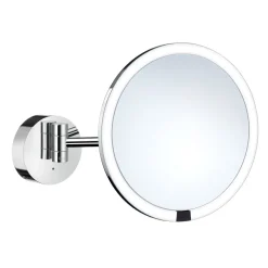 Meikkipeili Smedbo Outline Sensor FK487EP, Ø215mm, akkukäyttöisellä valolla, 7-kertainen suurennos