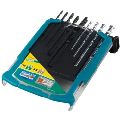 Metalli- ja kiviporanterä Wolfcraft 7115000, 5 metalliporanterää + 4 kiviporanterää