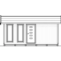 Mökki Vibostugan Julia 18.4m²