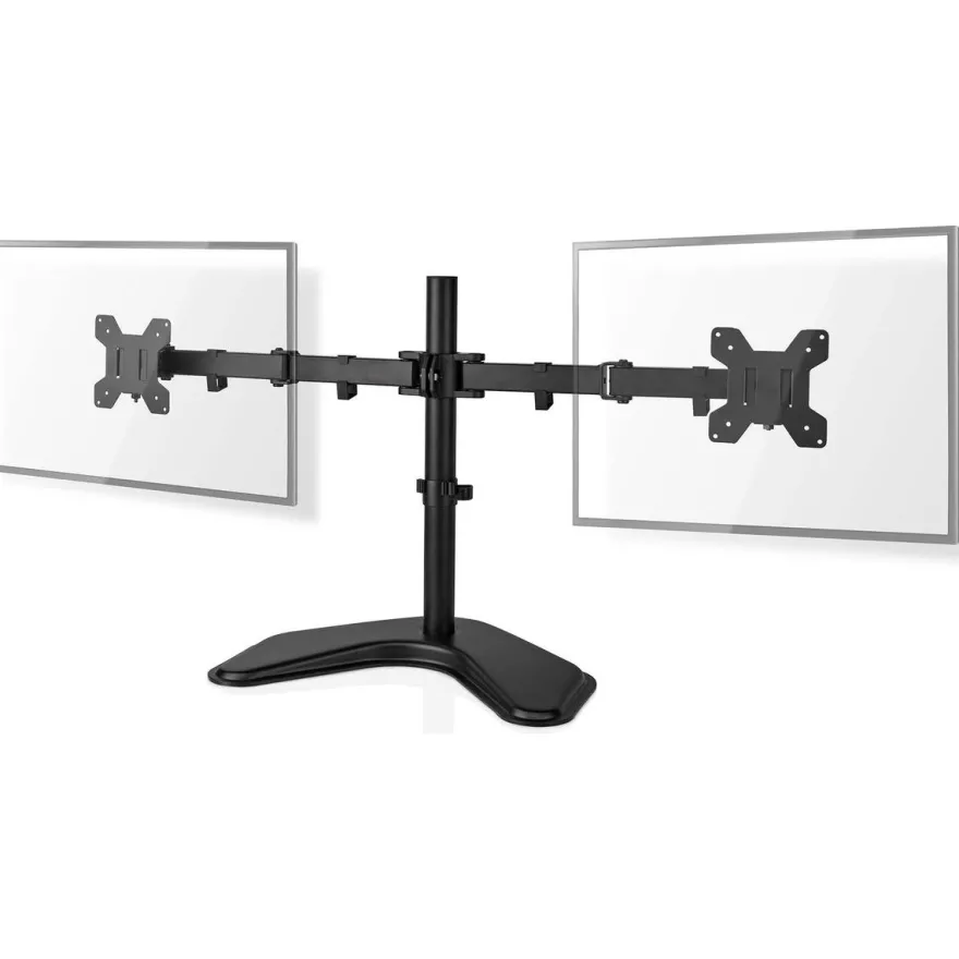 Monitoriteline kahdelle näytölle Nedis MMDOSD110BK 15-32", vapaastiseisova