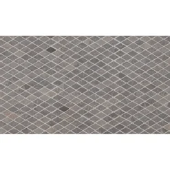 Mosaiikkilaatta Qualitystone Diamond Mini Light Grey, 35x55mm