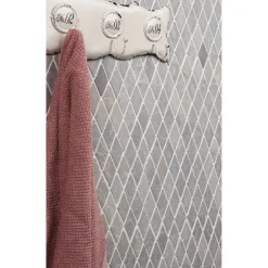 Mosaiikkilaatta Qualitystone Diamond Mini Light Grey, 35x55mm