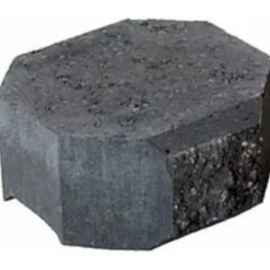 Muurikivi Beto-vallimuuri, kansipääty, 200x200x100mm, musta