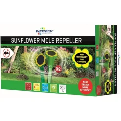 Myyräkarkotin Weitech Sunflower, aurinkopaneeleilla, 2kpl/pkt
