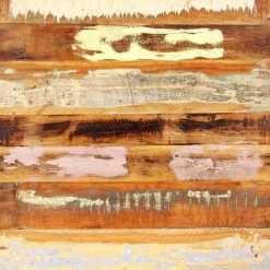 Neliönmuotoinen pöytälevy 70x70cm 25-27mm täysi kierrätyspuu