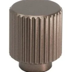 Nuppivedin Beslag Design Helix Stripe, Ø20mm, tumma pronssi