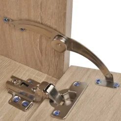 8-osainen kylpyhuoneen kaluste- ja pesuallassarja beige