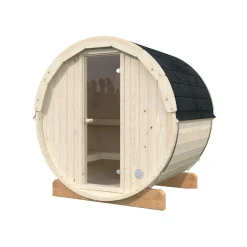 Palmako Anita -tynnyrisauna 0,9 m² + kiuas ja kiuaskivet