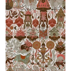 Paneelitapetti Mindthegap Yama Dharmaraja, 1.56x3m, vaalea