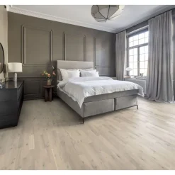 Parketti Kährs Beyond Retro Tammi Loft White, 3S, ultramattalakattu, harjattu