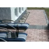 Patinoitu patiokivi 210x140x60mm, musta