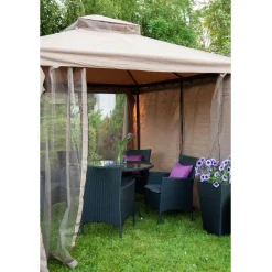 Paviljonki Home4you Legend, 2,91x2,91 m, beige