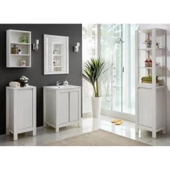 Peili Interia Classic Andersen, 81x80x2 cm, valkoinen