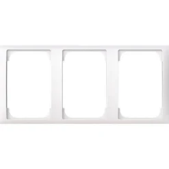 Peitelevy Abb Saga, 3-osainen, IP21, 100mm, valkoinen