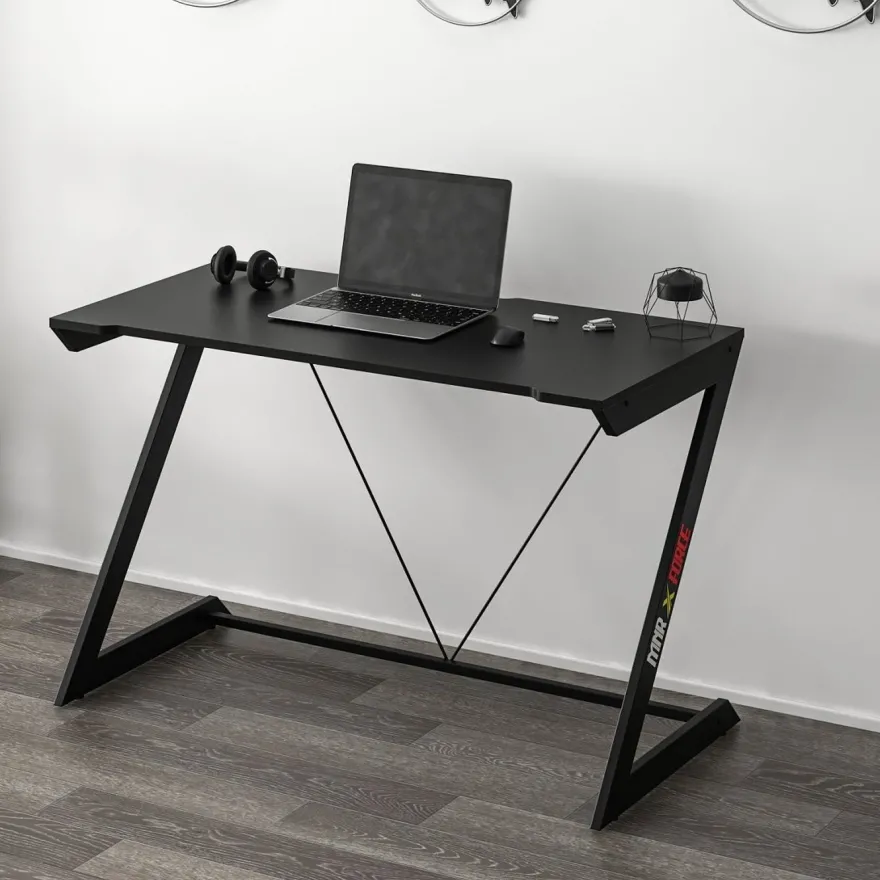 Pelipöytä Linento Furniture Zoned, musta