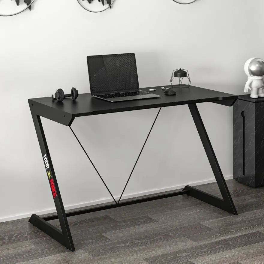 Pelipöytä Linento Furniture Zoned, musta