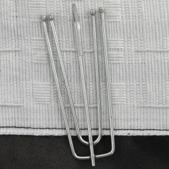 Pellavamaiset pimennysverhot koukuilla 2 kpl 140x175cm