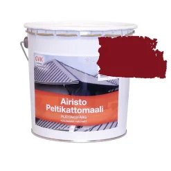 Peltikattomaali GVK, 2,7L, punainen