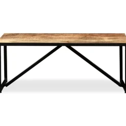 Penkki kiinteä mangopuu 110x35x45 cm