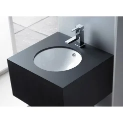 Pesuallas Bathco Cerdena B, Ø420mm, valkoinen