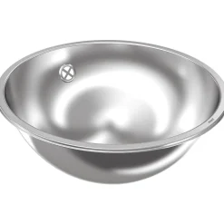Pesuallas KWC RNDH360, Ø360mm, rst, korkeakiiltoinen
