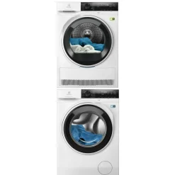Pesukone ja kuivausrumpu Electrolux EFI743VX4Q EDI743V95V, 8/9kg, valkoinen