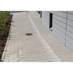 Pihakivi Lakka Katukivi 80, 278x138mm, musta
