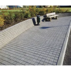 Pihakivi Lakka Nupukivi 60, 138x138mm, harmaa