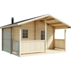 Pihasauna Luoman Lillevilla 17S Uivelo, 10.1 + 6.6m²