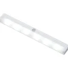 PIR-paristovalaisin Airam Cabinet, 6 LED, 1.2W