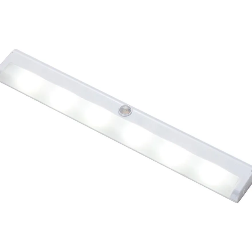 PIR-paristovalaisin Airam Cabinet, 6 LED, 1.2W