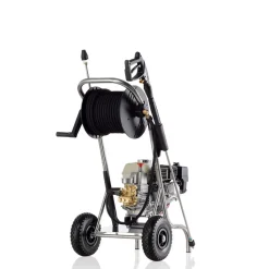 Polttomoottoripainepesuri Kränzle Profi-Jet B 10/200, 200bar, 600l/h, itseimevä, letkukelalla