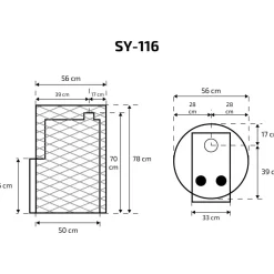 Puukiuas Skamet SY-116 GL, 8-18m³