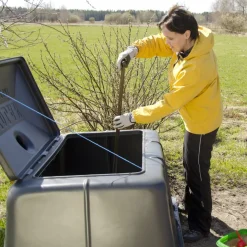 Puutarhakompostori Biolan, 900L, harmaa