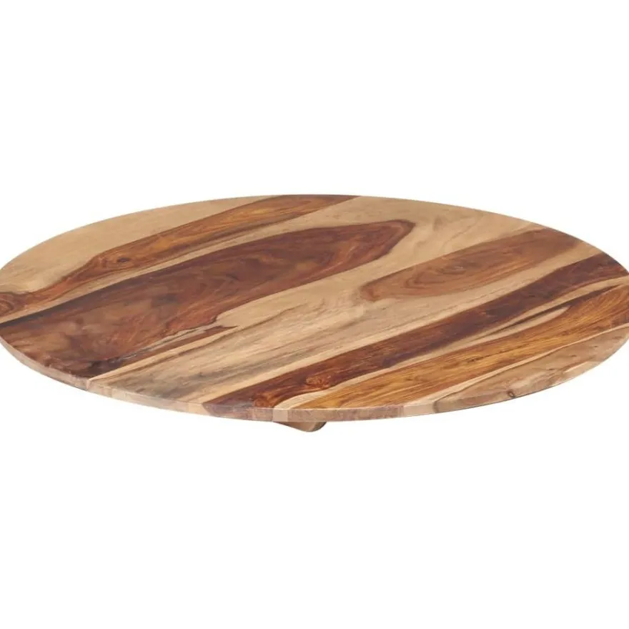Pöytälevy, täysi seesampuu, pyöreä, 25-27 mm, 70 cm
