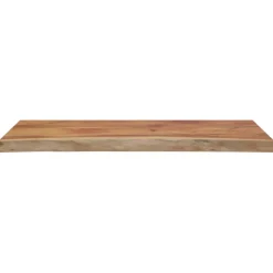 Pöytälevy 90x40x3,8 cm suorakaide täysi akasiapuu elävä reuna (70299)