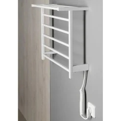 Pyyhekuivain Interia Elzor, 500x470mm, 50W, valkoinen
