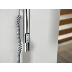 Pyyhekuivain Interia ER175T, sähkölämmitteinen, pylväsmalli, 1500x150mm, 30 W, kromi