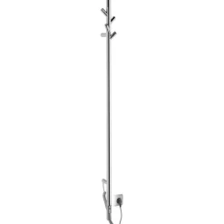 Pyyhekuivain Interia ER175T, sähkölämmitteinen, pylväsmalli, 1500x150mm, 30 W, kromi