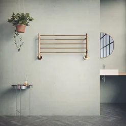 Pyyhekuivain Nordhem Edsberg, 1060x530 mm, sähkö, messinki, Verkkokaupan poistotuote