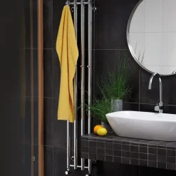 Pyyhekuivain Nordhem Rosendal, 1070x420 mm, sähkö, mattamusta