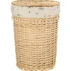 Pyykkikori Home4You WILLI EMMA Ø41xK57 cm, beige