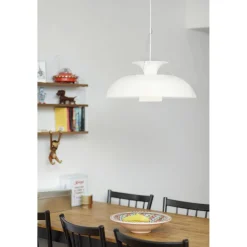 Riippuvalaisin Innolux Taifuuni, Ø 460x440mm, valkoinen