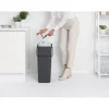 Roska-astia Brabantia Sort & Go, 40L, harmaa