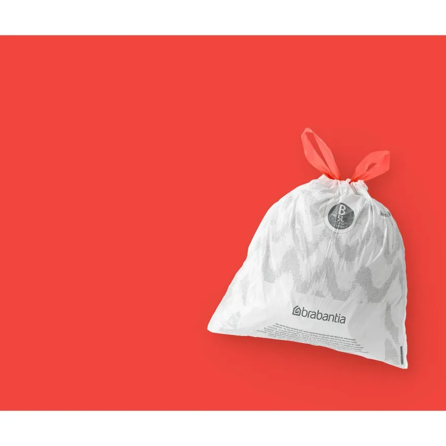 Roskapussi Brabantia PerfectFit B, 5L, 200kpl