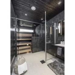 Saunapaneeli Listatalo Ebenholz STP, 14x95mm, kuusi TK, suojakäsitelty