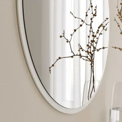 Seinäpeili Linento Furniture Beyaz, 60cm, valkoinen