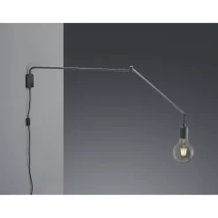 Seinävalaisin Trio Line, E27, mattamusta