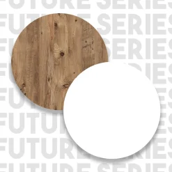 Senkki Linento Furniture Fr15-Aw, 180x75cm, ruskea/valkoinen