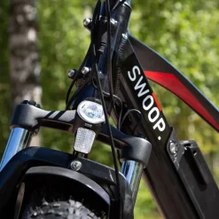 Sähköfatbike Swoop 26" 7 vaihdetta, musta